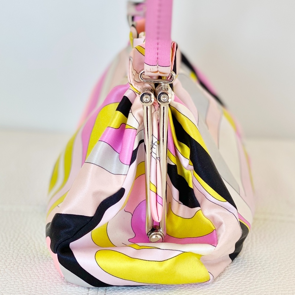 SOLD: Emilio Pucci Silk Vintage Handbag - Picture 3 of 15